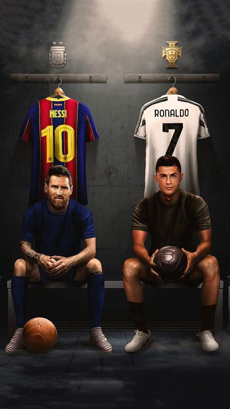 cr7 and messi together.